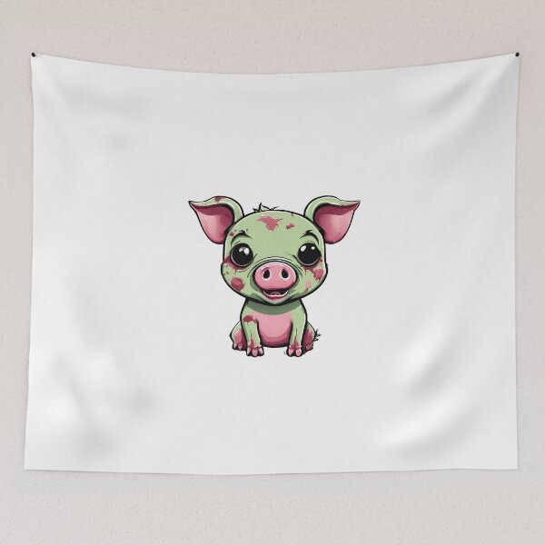Item preview, Undead Zombified Zombie Pig designed and sold by Majestic Paws.