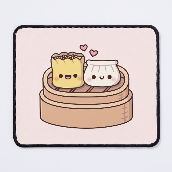 Item preview, Cute Siu Mai And Har Gow Dumplings Dim Sum designed and sold by rustydoodle.