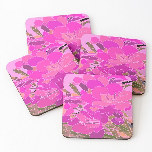 Item preview, Freesia in pink designed and sold by Flowersonstuff.
