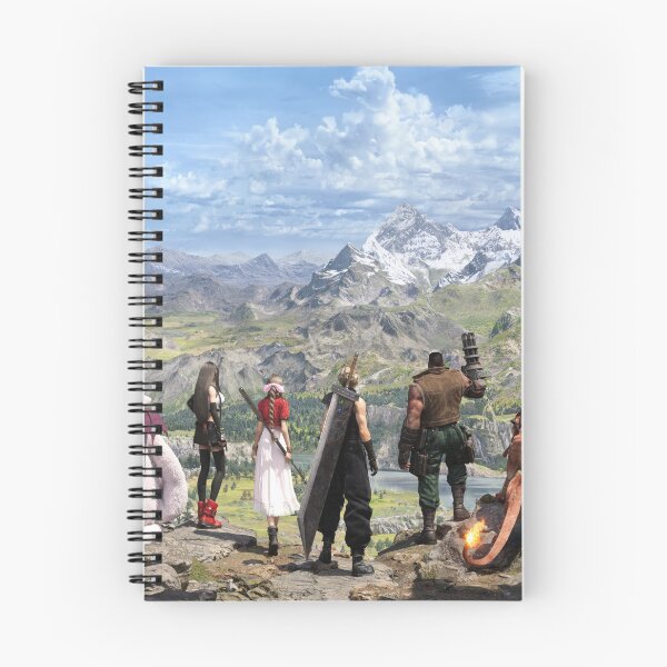 Item preview, Cloud, Aerith, Tifa, Barret, Red XIII, Cid, Yuffie, Vincent, Cait Sith  - Ahead On Our Way [Rebirth] designed and sold by GlitchBob452.