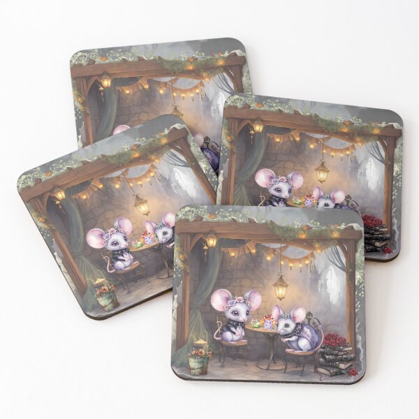 Item preview, Gothic Mice's Nocturnal Tea Soiree designed and sold by myhbuns.