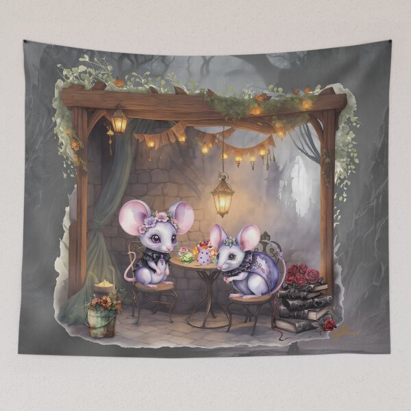 Item preview, Gothic Mice's Nocturnal Tea Soiree designed and sold by myhbuns.
