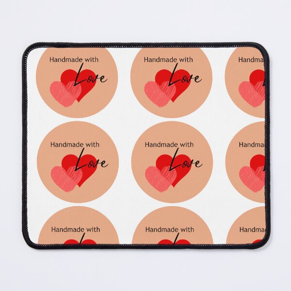 Item preview, Handmade with Love |sticker| designed and sold by SeaNympth.