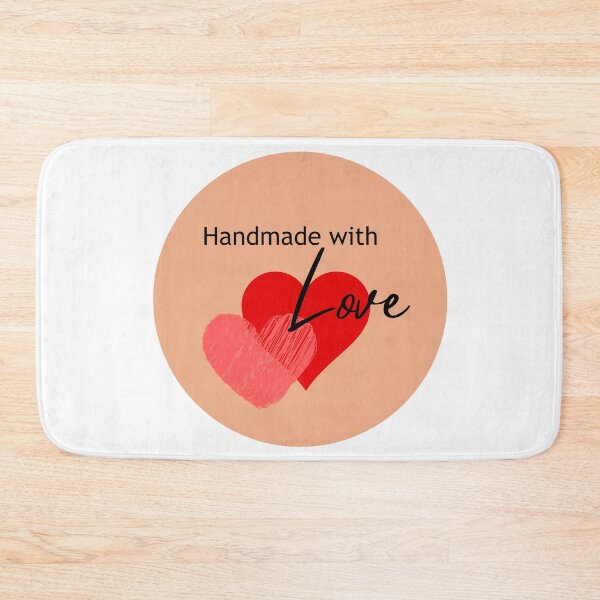 Item preview, Handmade with Love |sticker| designed and sold by SeaNympth.