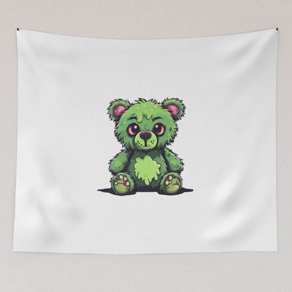 Item preview, Undead Zombified Zombie Bear designed and sold by Majestic Paws.