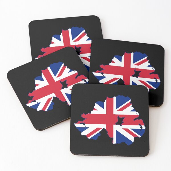Item preview, Flag Map of Northern Ireland designed and sold by Seorai.