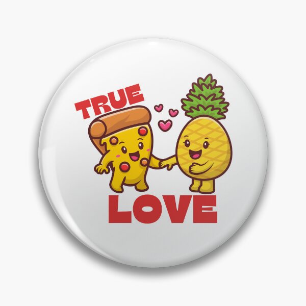 Item preview, Pineapple on Pizza - True Love designed and sold by Mummmy Thyme.