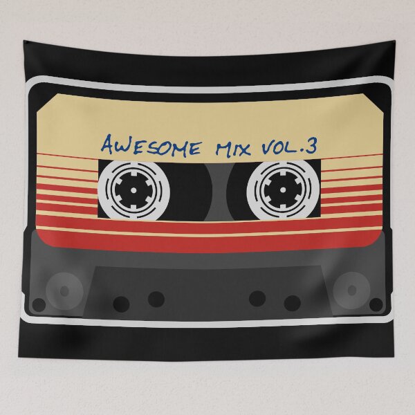 Artikelvorschau, Awesome Mixtape Vol. 3, Tape, Musik, Kassette entworfen und verkauft von boom-art.