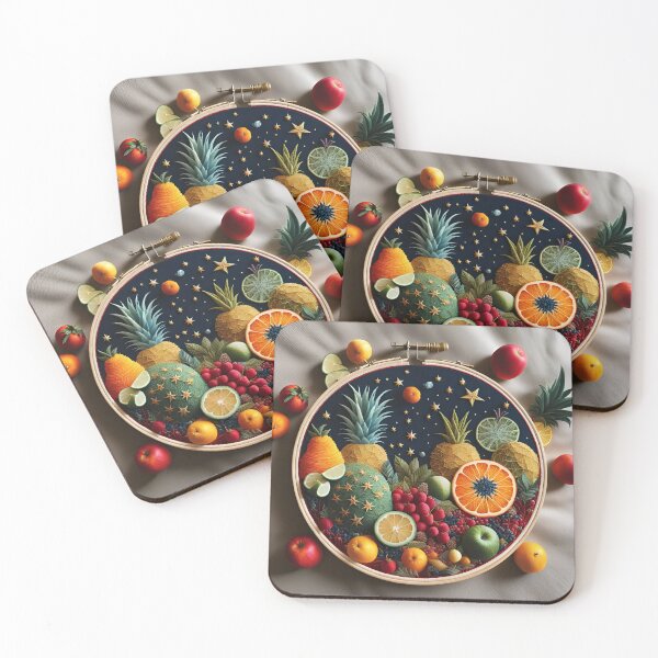 Item preview, Embroidery Art - I love fruits! designed and sold by TWNightingale.