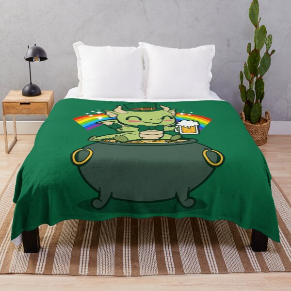 Item preview, Lucky Irish Dragon Gift For Saint Patrick's Day designed and sold by BoggsNicolasArt.