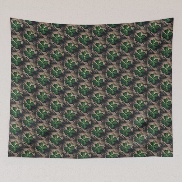 Item preview, Lucky Four Leaf designed and sold by NYXARTStudio.