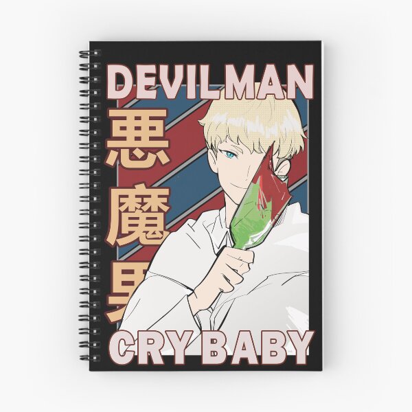 Item preview, Ryo Asuka Devilman Crybaby Vintage Stripe Design designed and sold by Wafusaurus.