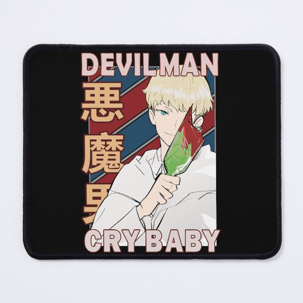 Item preview, Ryo Asuka Devilman Crybaby Vintage Stripe Design designed and sold by Wafusaurus.