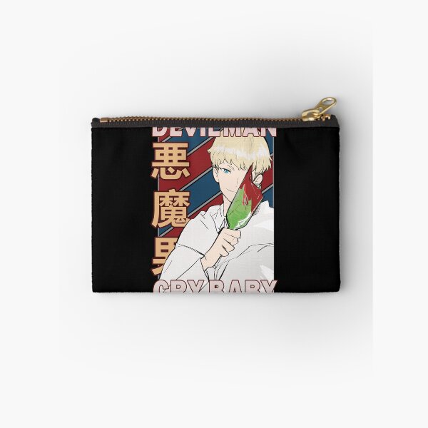 Artikelvorschau, Ryo Asuka Devilman Crybaby Vintage Streifendesign entworfen und verkauft von Wafusaurus.