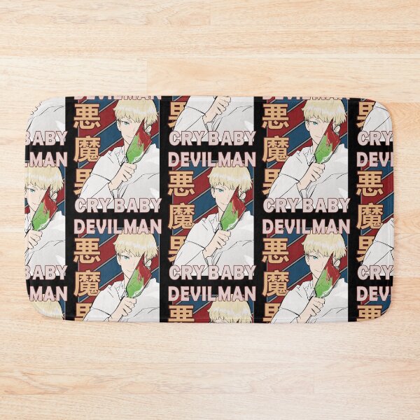 Item preview, Ryo Asuka Devilman Crybaby Vintage Stripe Design designed and sold by Wafusaurus.