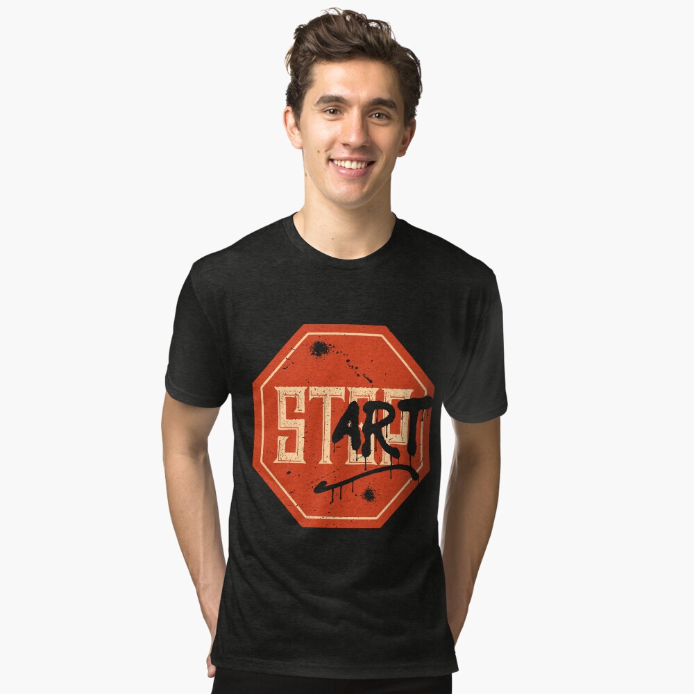Item preview, Tri-blend T-Shirt designed and sold by v-nerd.