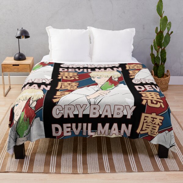 Item preview, Ryo Asuka Devilman Crybaby Vintage Stripe Design designed and sold by Wafusaurus.