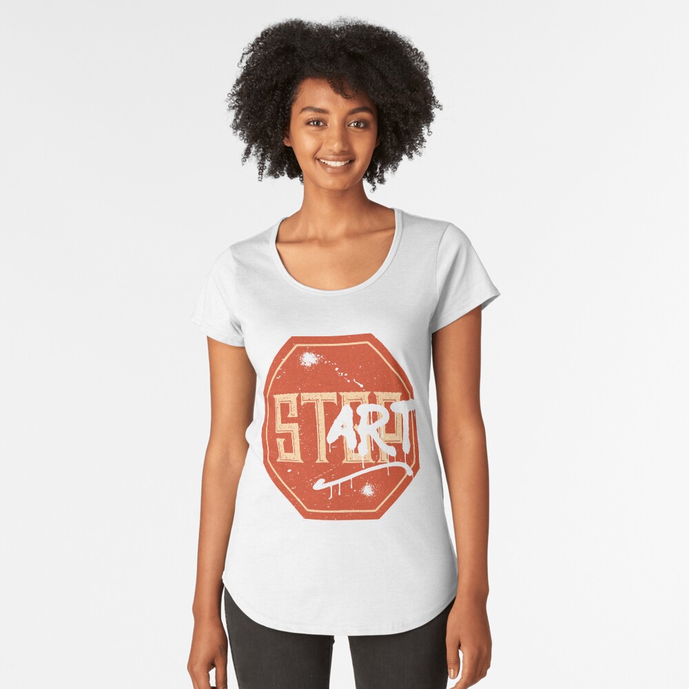 Item preview, Premium Scoop T-Shirt designed and sold by v-nerd.