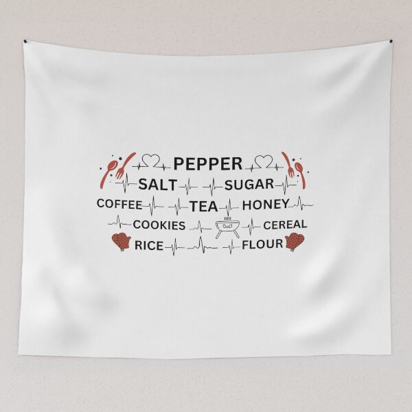 Item preview, Pantry Heartbeat EKG Cooking Chef designed and sold by ThaphadaArtGall.