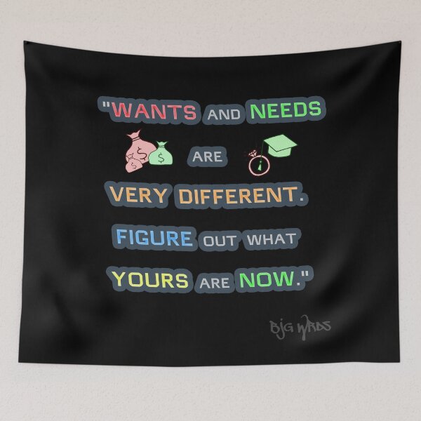 Item preview, "WANTS and..." Quote 12/31/2023 designed and sold by BJGWRDS.