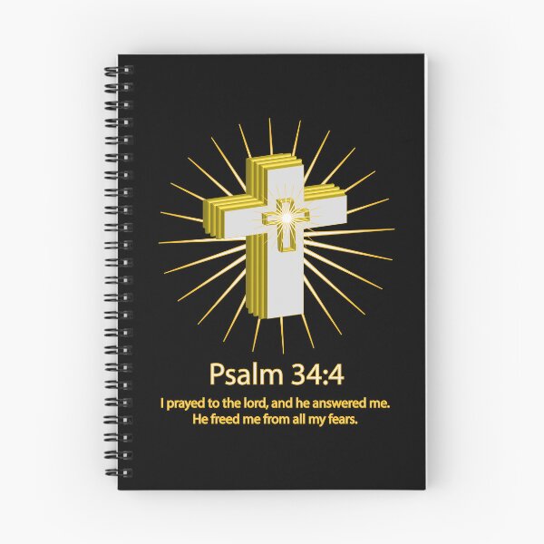 Item preview, Psalm 34:4 bible verse   designed and sold by MrDomStore.