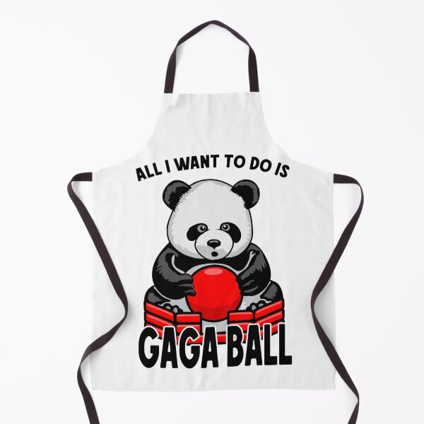 Item preview, Panda Gaga Ball All I Want To Do Is Cute Funny Bear Player designed and sold by GrandeDuc.