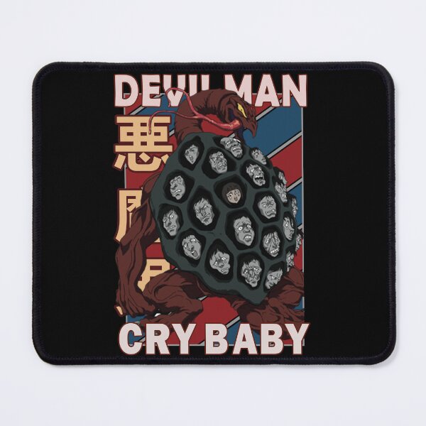 Artikelvorschau, Jinmen Devilman Crybaby Vintage Streifendesign entworfen und verkauft von Wafusaurus.