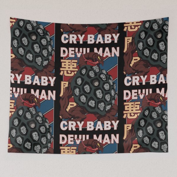 Item preview, Jinmen Devilman Crybaby Vintage Stripe Design designed and sold by Wafusaurus.