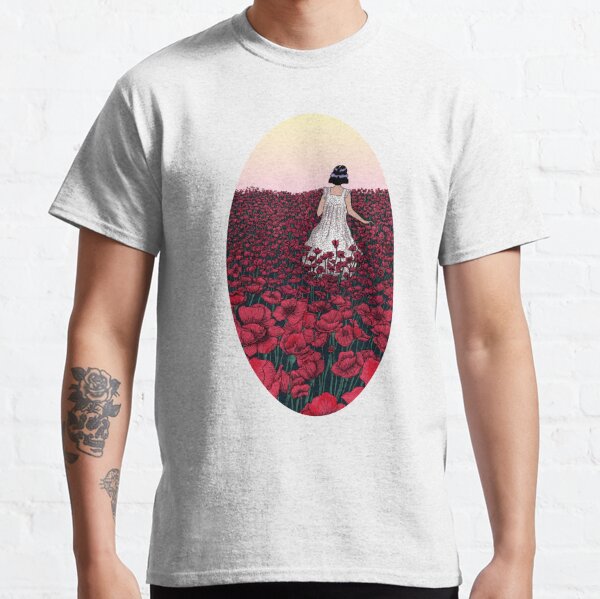 Field of Poppies | Coloured Version Classic T-Shirt