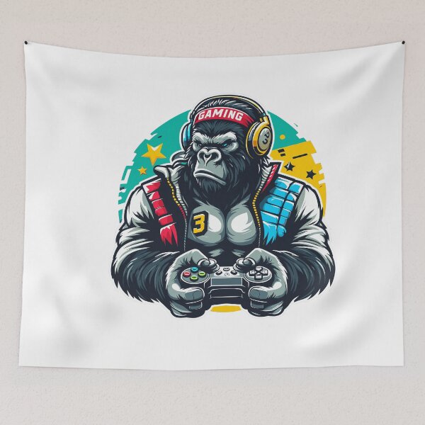 Item preview, Gorilla Gamer designed and sold by Apex-Ape.