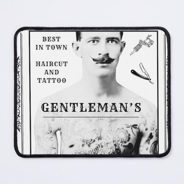 Item preview, Vintage Tattoo and Haircut - vintage tattoo, vintage barbershop designed and sold by abeautifulife.