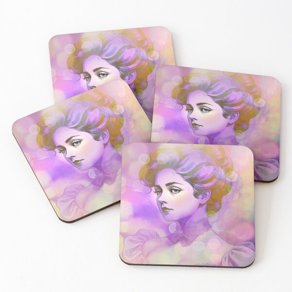 Item preview, Ethereal Elegance: Portrait of a Gibson Girl designed and sold by Sanctum Icons.