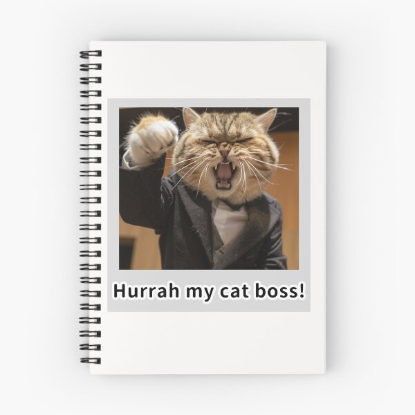Item preview, Hurrah my cat boss! designed and sold by Jessie-2211.