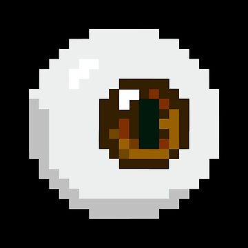 Artwork thumbnail, Brown Eyeball by Flickingjane