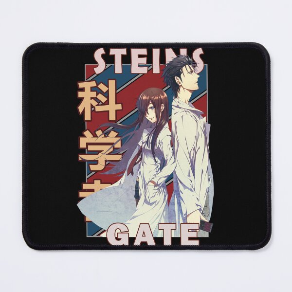 Item preview, Okabe and makise Vintage Stripe Design designed and sold by Wafusaurus.