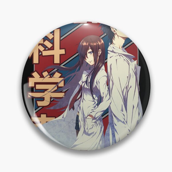 Item preview, Okabe and makise Vintage Stripe Design designed and sold by Wafusaurus.