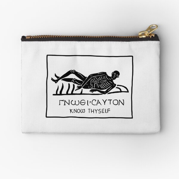Know Thyself Zipper Pouch