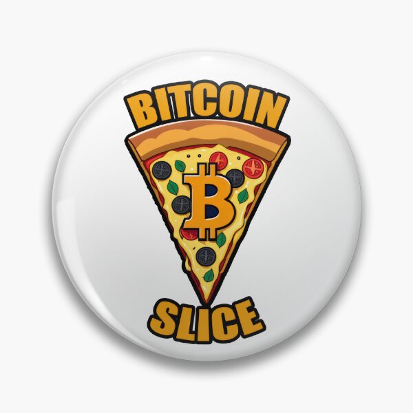 Item preview, Bitcoin Slice Pizza designed and sold by duke818.