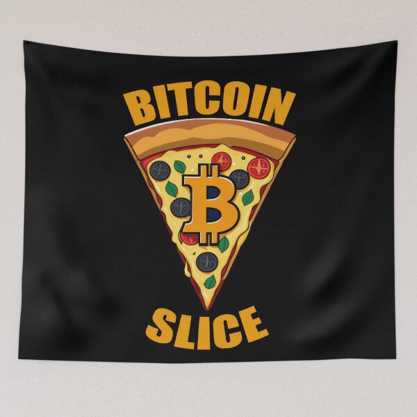 Item preview, Bitcoin Slice Pizza designed and sold by duke818.