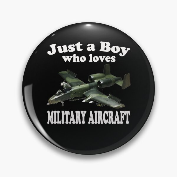 Item preview, Just A Boy Who Loves A-10 / OA-10 Thunderbolt II Military Aircraft Fighter Pilot Aviator designed and sold by ArtStudioKY.
