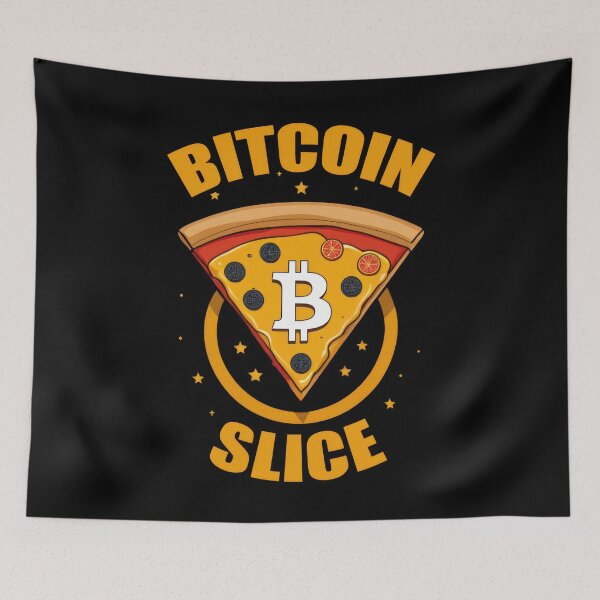 Item preview, Bitcoin Slice Pizza designed and sold by duke818.
