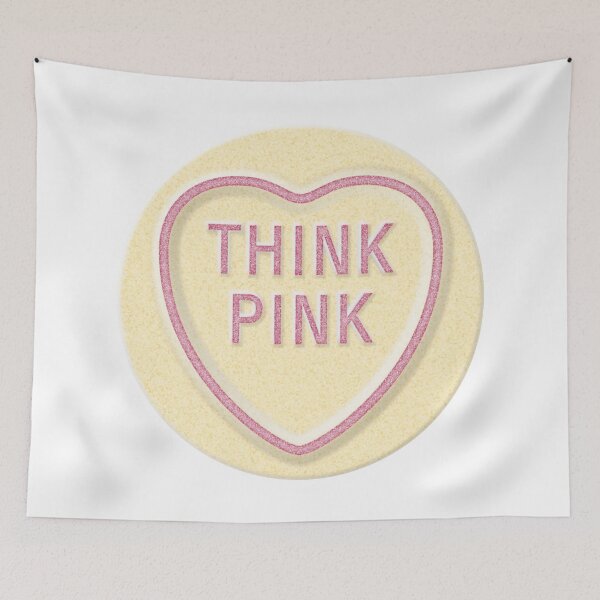 Item preview, NDVH Love Heart THINK PINK designed and sold by Nik’s T-Shirts.