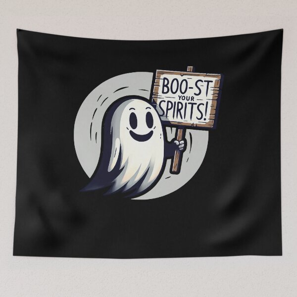 Item preview, Boo-stful Spirit designed and sold by ghastlygraphix.