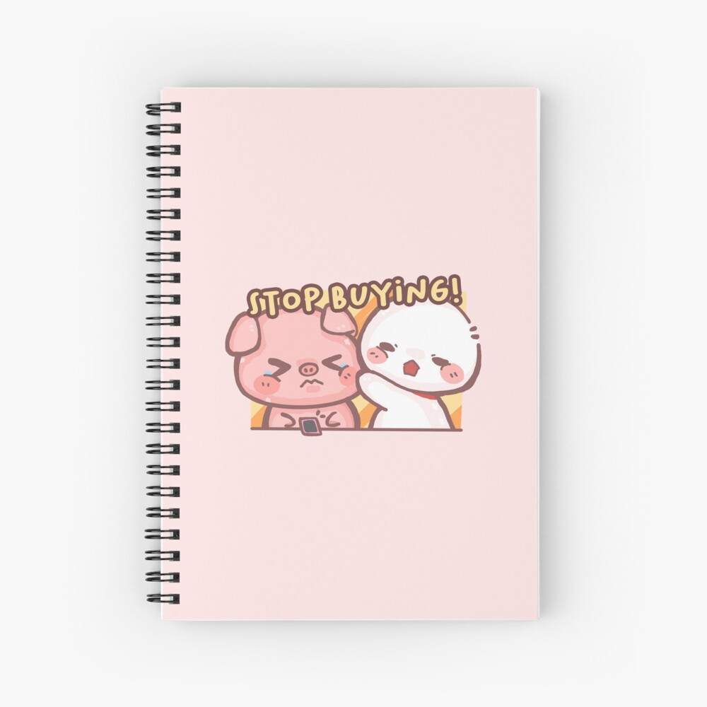 Item preview, Spiral Notebook designed and sold by TeruwithCrafts.