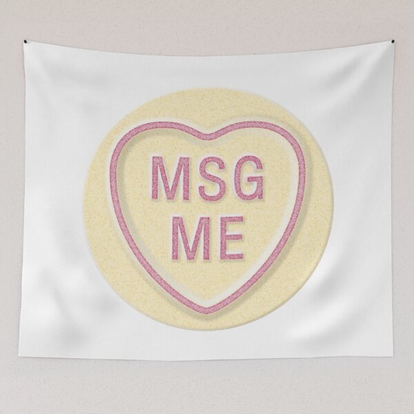 Item preview, NDVH Love Heart MSG ME designed and sold by Nik’s T-Shirts.