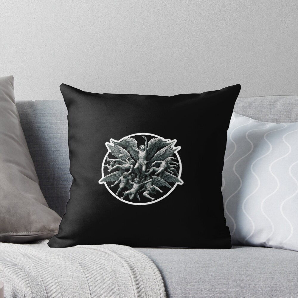 Item preview, Throw Pillow designed and sold by Fallen-Angels-.