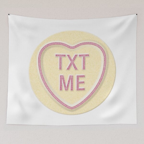 Item preview, NDVH Love Heart TXT ME designed and sold by Nik’s T-Shirts.