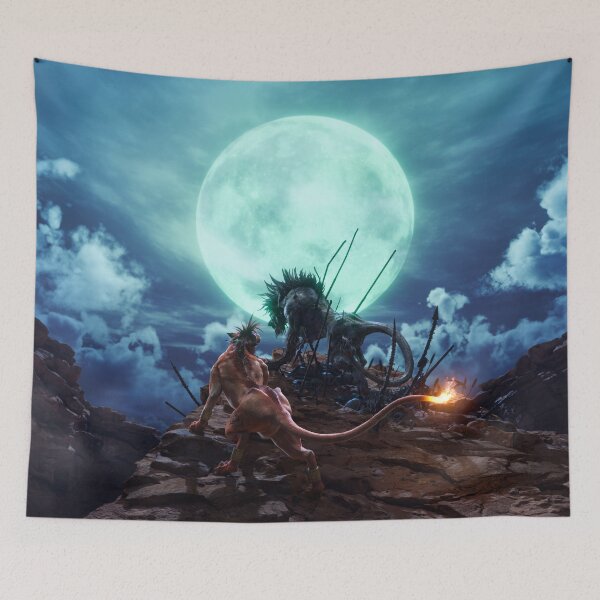Item preview, Red XIII and Seto [FFVII Rebirth] designed and sold by GlitchBob452.