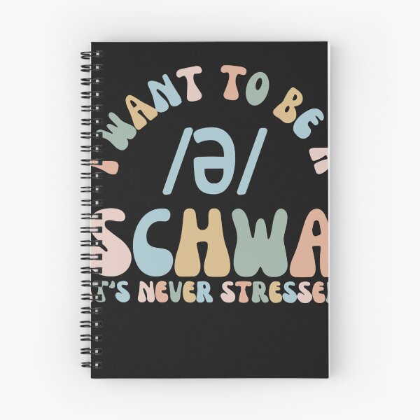 Item preview, I Want To Be A Schwa It's Never Stressed - Reading Teacher designed and sold by Pitchou07.