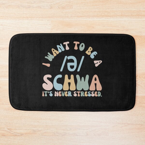 Item preview, I Want To Be A Schwa It's Never Stressed - Reading Teacher designed and sold by Pitchou07.